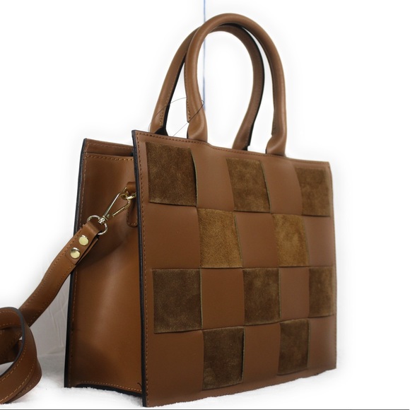 Kidus woldemichael made in Italy Florence cow leather handbag satchel - Picture 8 of 13